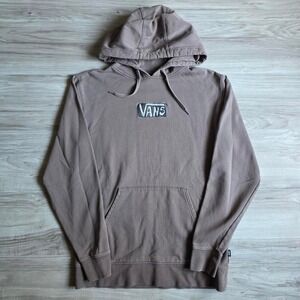 Vintage Y2K Vans Light Mocha Brown Hoodie